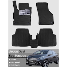 Peugeot 208 2012-2019 Uyumlu Eva Paspas Tam Set Araca Özel,oto Paspas,kolay Montaj 254