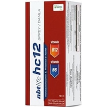NbtLife HC12 Sprey / Damla 10ml - Hidroksikobalamin + Piridoksal