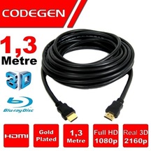 Codegen Cps13 1.3Metre Hdmı Görüntü Kablosu 3D Gold 1.4V 2K
