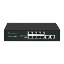 Ods 08ODS-8P2U 8 Port + 2 Uplink 96 W Full Poe 10/100 Yönetilemez Switch
