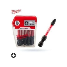 Milwaukee Shockwawe Bits Uç Ph2 50 MM 10'lu Paket