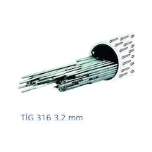 Astor Tig 316 Paslanmaz Kaynak Teli 3.2 MM 5 KG