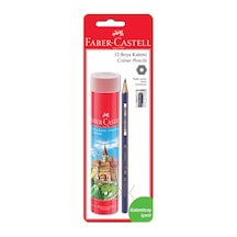 Faber Castell Bls Kuru Boya 12'li Tüp + 2b Kalem - 7 Adet Tarı Çok Renkli