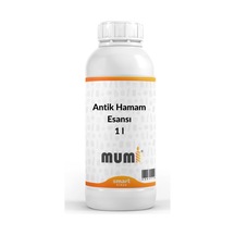 Antik Hamam Mum Esansı 1 Litre Şeffaf