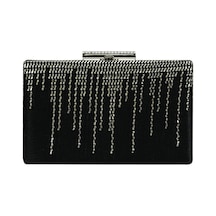 E38 El İşçiliği Tel Kırma Pörtföy Çanta 12x20 Cm-6402 Çok renkli