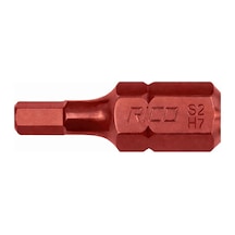 Rıco H7 Allen Bits Uç Mıknatıslı Kırmızı 30 X 10 Mm