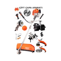 Staxx Power MJ990 14Hpx Kömürsüz Motor Benzinli Yan Tırpan + Çapa Seti