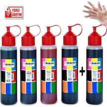 EPSON L3550 L3560 L5550 L5590 Tanklı Yazıcı Uyumlu Mürekkep Dolum Seti 5X500 ml. 35.000 sf.