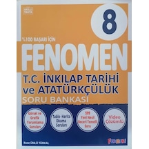 Fenomen 8.sınıf Lgs Yeni Baskı İnkılap Tarihi Soru Bankası