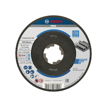 Bosch Pro 115x2,5 Mm X-lock Metal Kesme Taşı Bombeli 2608619781