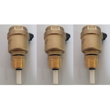 3 Adet Pakkens 1/2" Otomatik Hava Tahliye Cihazı