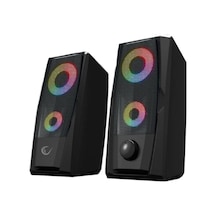 Rampage Rms-x9 2.0 Rgb Işıklı Multimedia 5v 30db Gaming Oyuncu Speaker