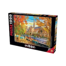 Anatolian 1000 Parçalık Puzzle - Sonbaharda Notre Dame 1176