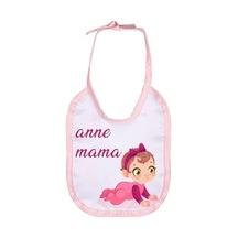 Çocuğunuza Özel Tasarlanabilen Pembe Bebek Önlüğü Açık Pembe