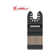 WORX WA4960 Çok Amaçlı Raspalama Makinası İçin 35x40mm Ahşap, PVC Universal Kesme ve Zımparalama Bıçağı