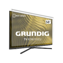Bestekran Grundig Uyumlu 58" inç 147 Ekran TV Ekran Koruyucu Paneli
