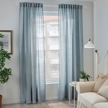 Ikea Dytag Tül Perde 145x300 Cm Mavi