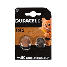 4 Adet Duracell Düğme Pil 2032 2' Li 3 Volt