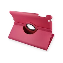 Newface - 634 - Apple İpad Uyumlu 4 9.7 Kılıf 360 Tablet Deri Kılıf - Shophnrl - - Pembe