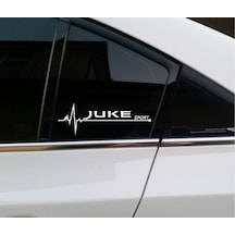 Nissan Juke Yan Cam Sticker Oto Kapı Çıkartma 20Cmx7Cm