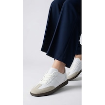 Wipper Retro Serisi Vintage Tasarım Günlük Sneakers Old Money Stil Şık Ve Rahat Kadın Spor Ayakkabı Beyaz