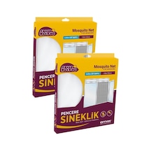 2 Adet 150x130 Cm Pencere Sinekliği Tül Sineklik Perde