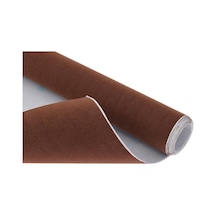 Yapışkanlı Süet Kadife Kumaş 150cm X 100 Cm Kadife Kahverengi Kahverengi
