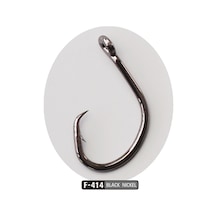Sasame F-414 Heavy Circle St Bl Nickel İğne Numara : 6-0