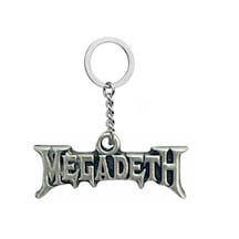 Megadeth Anahtarlık Metal Rock Müzik Grubu Logolu Unisex Aksesuar