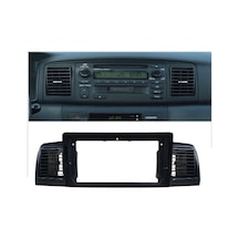 Aln Toyota Corolla Siyah 2002-2006 6gb Ram 128gb Hafıza 8 Çekirdek Carplay Android Multimedya 9"