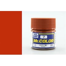 10 Ml. Brown Mr.color Serisi Maket Boyası, Mr.hobby C007 Standart