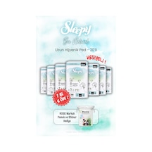 7 Al 6 Öde Sleepy Bio Natural Hijyenik Ped 20'li Ve Rosıe