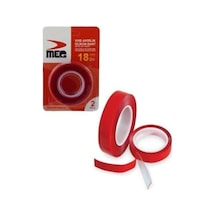 Byrclz Çift Taraf Akrilik Şeffaf Silikon Bant 18mm 2mt 9907 Byrnew