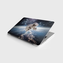 Laptop Sticker Notebook Kaplama Etiketi Astronot Uzay