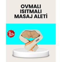 Ev Tipi Ovmalı Isıtmalı Boyun Omuz Bel Masaj Aleti Kolay Kullanım Çok Renkli