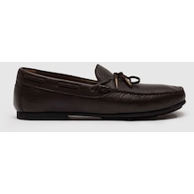 Cabani Hakiki Deri Kahverengi Erkek Loafer Ayakkabı Kahve (521650488) Kahverengi