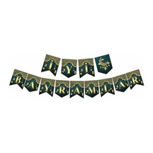 3 Paket Zikzak Banner İyi Bayramlar - Parti Süsü 0 - 99