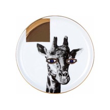 Porland Wild Life Giraffe Düz Tabak 20 CM