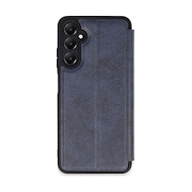 Samsung Galaxy A05s Kılıf Flip Cover - Lacivert Çok Renkli
