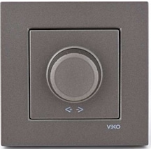 Viko Novella Antrasit Dimmer Çerçeveli