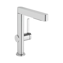 Hansgrohe Finoris Tek Kollu Lavabo Bataryası Çekilebilir Baslık 2 Jet ve Bas-Aç Gider Seti Krom 76063000