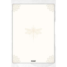 A5 Yusufçuk Bloknot Çizgisiz Defter - 50 Yaprak - Memopad - Notepad - Not Defteri - Not Kağıdı Çok Renkli Çok Renkli