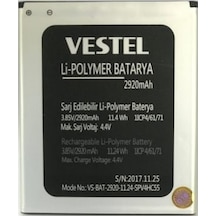 Vestel Uyumlu Venüs 5530 Vs-Bat-2920-11.24 Batarya Pil