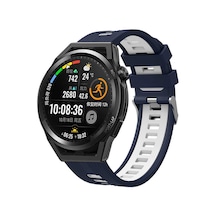 Galaxy Uyumlu Watch Active 2 44mm Krd-55 Uyumlu Zore Kordon-lacivert