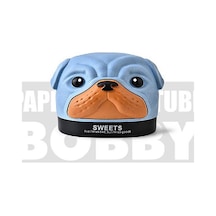 Mavi Köpek-komik Köpek Kafası Doku Kutusu Kağıt Havlu Doku Kutusu Karikatür Sevimli Ev Masa Araba Dekor Peçete Mendil Konteyner Malzemeleri