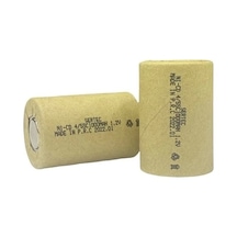 1.2v Ni-cd 4/5 Sc 1000 Mah Kağıt Şarjlı Pil 3c Başsız/flat Head