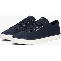 Th Hı Vulc Low Core Canvas Lacivert
