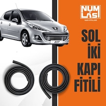 Peugeot 207 Sol Ön Ve Arka Kapı Fitili-a Kalite-numlas-nm3665