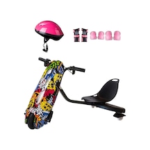 Citymate Drift Car Elektrikli Kaykay Bluetooth Dirift Kar Hoverboard Scooter + Koruma Ekipmanı D01
