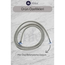 Duş Hortumu, 2 Metre Uzunluğunda Kenetli Ve Dayanıklı